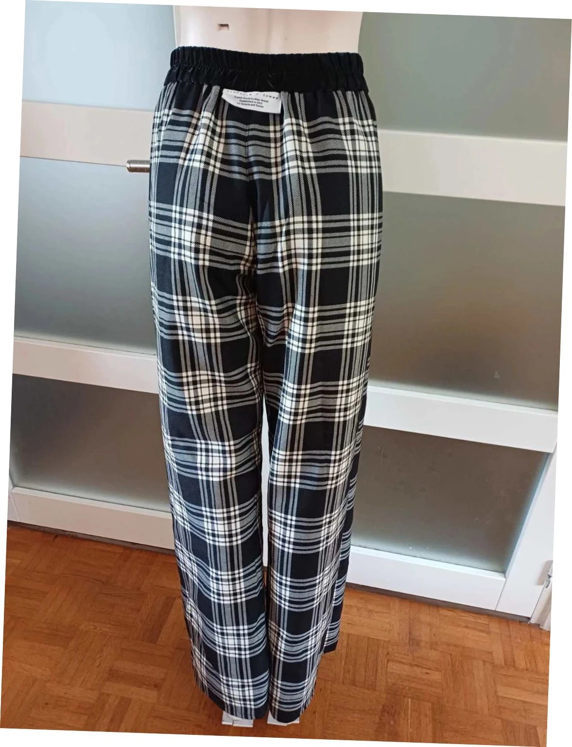 Pièce de créateur Pantalon Réversible Défilé – VictoriaTomas neuf – photo 8